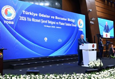 Hizmet �eref Belgesi ve Plaket Takdim T�reni