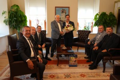 Mula Oda ve Borsa Bakanlarndan Ziyaretler